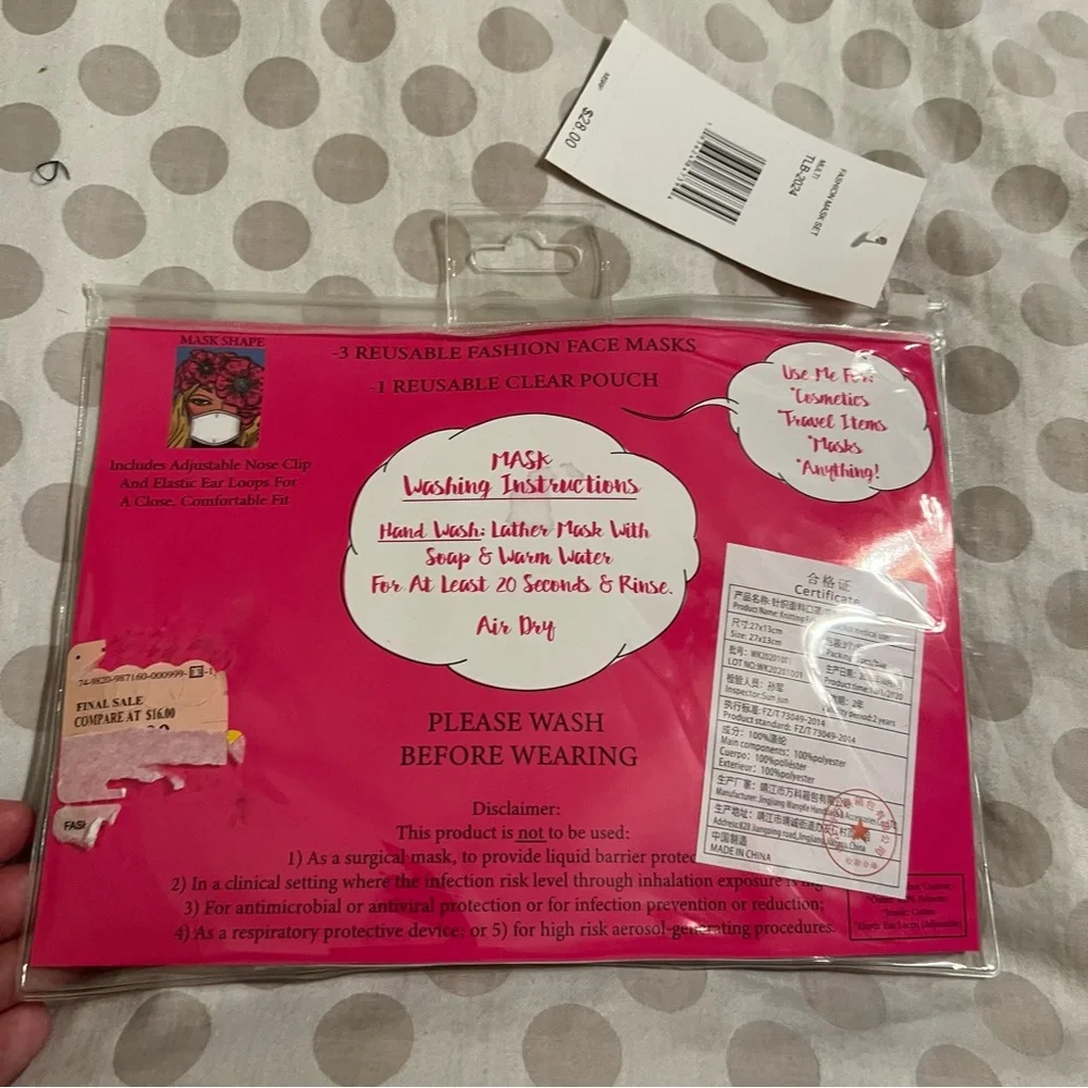 Betsey Johnson Face Masks